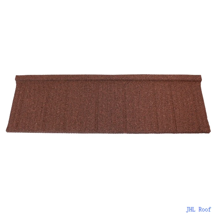 Wooden Grain Stone Coated Metal Roof Tile suppliers